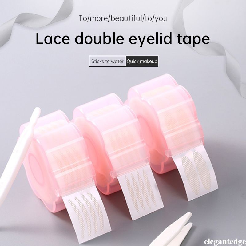elegantedge Traceless Lace Double Eyelid Patch กันน้ําเหงื่อ Double Eyelid Patch