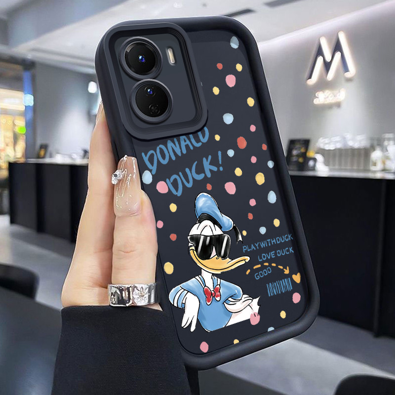 เคสสำหรับ VIVO Y16 4G VIVO Y35 5G VIVO Y56 5G เคสเป็ดโดนัลด์เคสโทรศัพท์