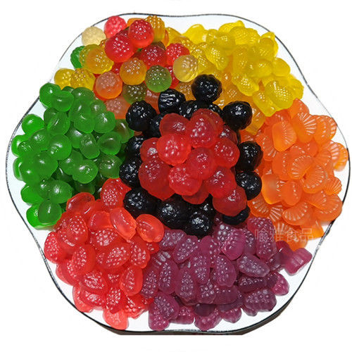 Bulk Fruit Flavor Gum qq Sugar Q Soft Candy Color Candy Tencross Flavor Fruit Flavor Soft Candy Chil
