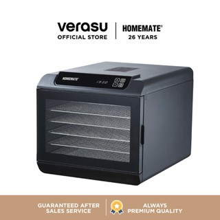 HOMEMATE เครื่องอบอาหารและผลไม้แห้ง 6 ชั้น Premium รุ่น HOM-…