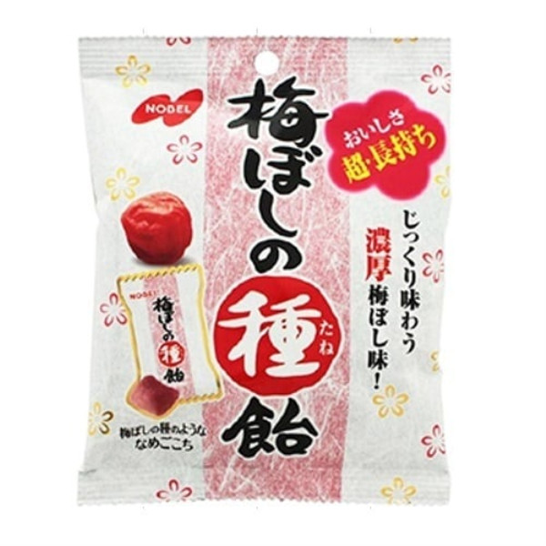NOBEL Ume-boshi no Seed Candy Sachet Type 30g [Confectionery 1 bag].A new experience of a candy tha A new experience of a candy that allows you to slo