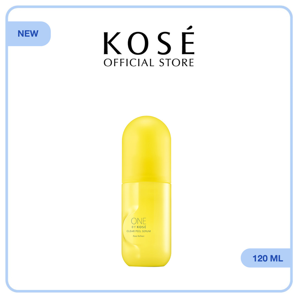 ONE BY KOSÉ CLEAR PEEL SERUM 120ML
วัน บาย โคเซ่ เคลียร์ พีล เซรั่ม 120มล. เซรั่มกระชับรูขุมขน