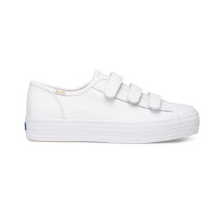 Keds รุ่น Triple Kick V Leather รองเท้าผ้าใบหนัง ผู้หญิง สี …