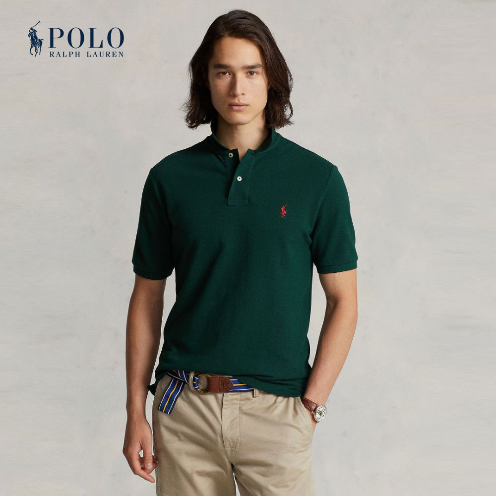 Polo Ralph Lauren POLO เสื้อโปโล รุ่น MNPOKNI1N820493 สี 300 GREEN