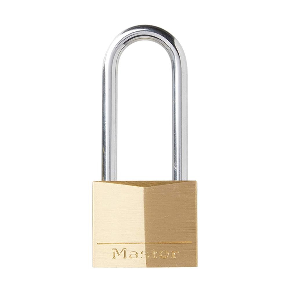 MASTER LOCK กุญแจสปริง MASTER LOCK 140EURDLH 40 มม. สีทองเหลือง อุปกรณ์ประตู กุญแจคล้อง KEYED SPRING