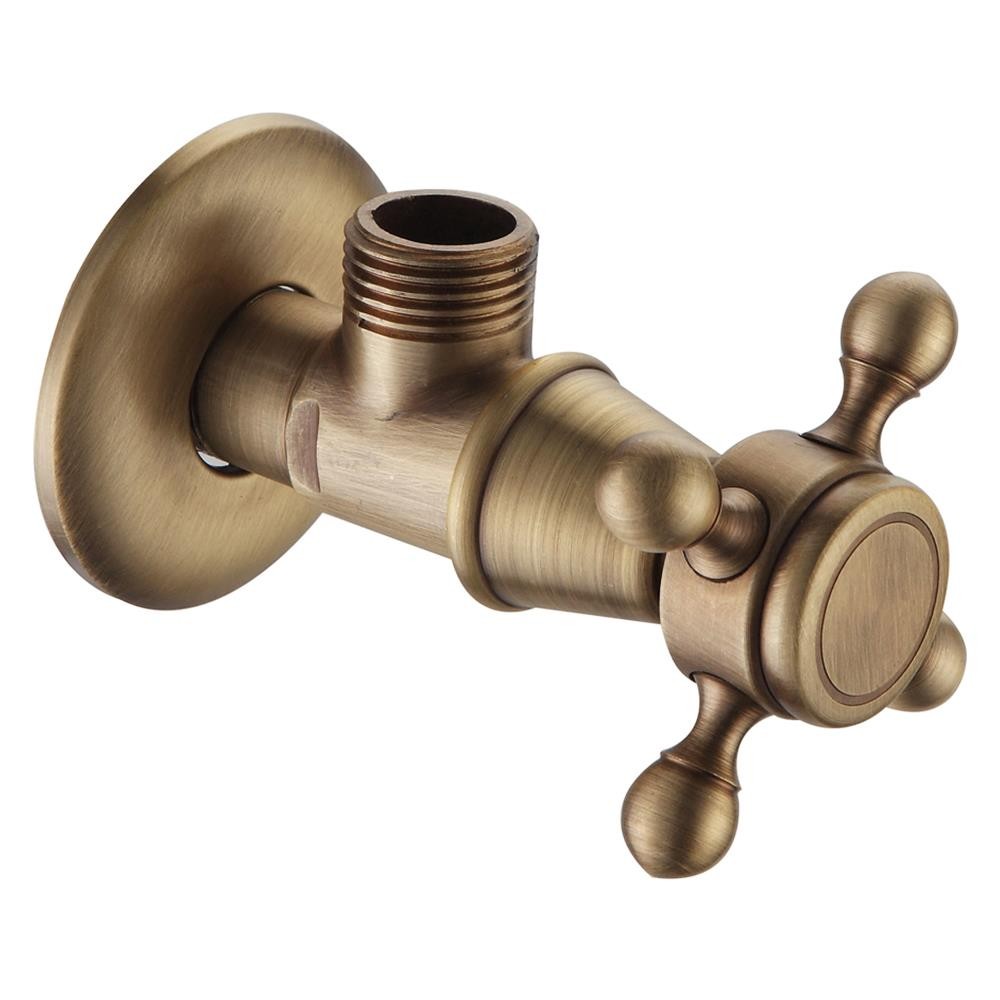 RASLAND วาล์วฝักบัว 1 ทาง RASLAND RA MSS-02 สีโครมทอง วาล์วและสต๊อปวาล์ว วาล์วฝักบัว SHOWER VALVE RA