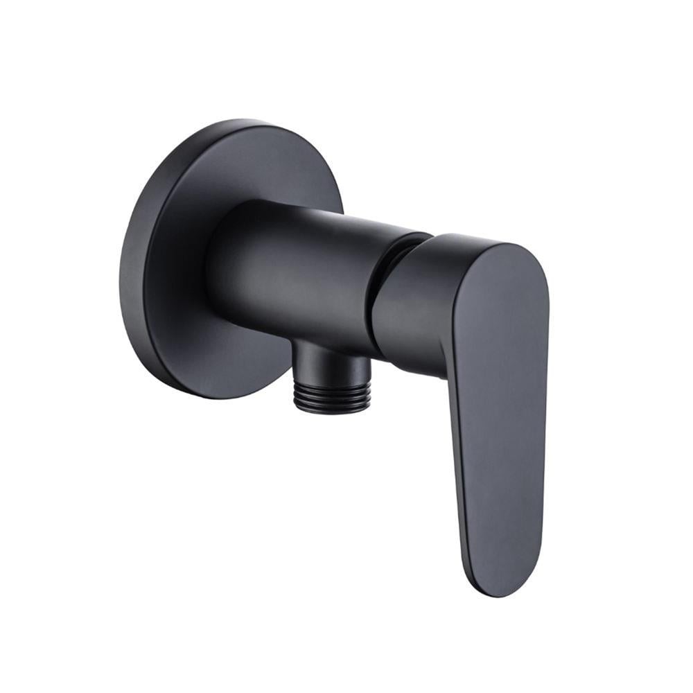 LABELLE วาล์วฝักบัว 1 ทาง LABELLE LB-2511MB สีดำ วาล์วและสต๊อปวาล์ว วาล์วฝักบัว ONE WAY STOP VALVE L
