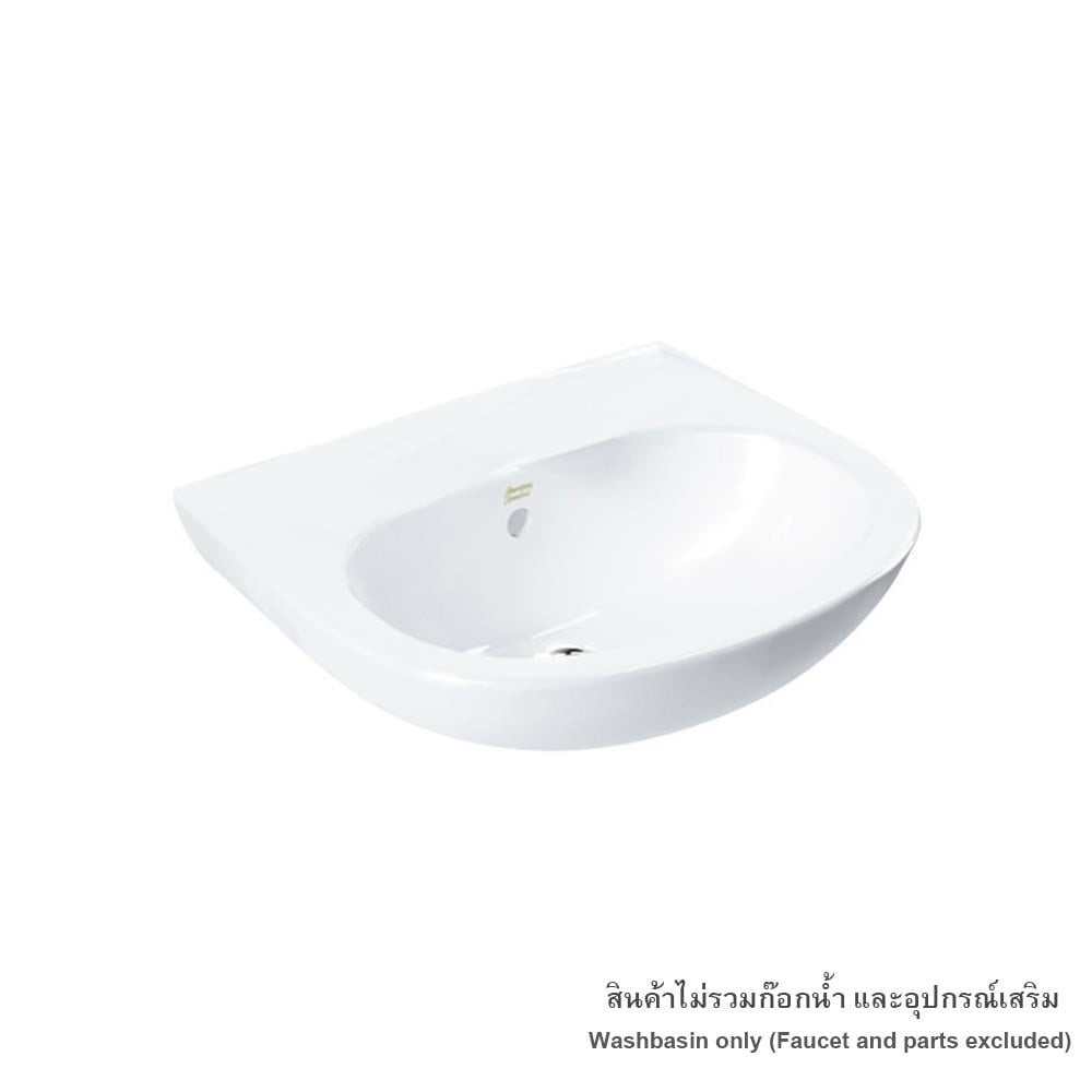 AMERICAN STANDARD อ่างล้างหน้าแขวน AMERICAN STANDARD TF-0947-WT-0 สีขาว อ่างล้างหน้า อ่างล้างหน้าแบบ