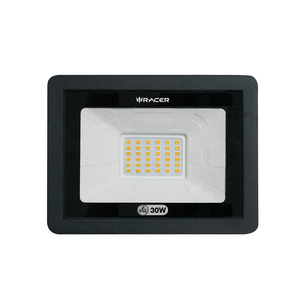 RACER สปอตไลท์ภายนอก LED RACER SPHERE 30 วัตต์ WARM WHITE โคมไฟภายนอก ไฟสปอทไลท์ภายนอก OUTDOOR LED F