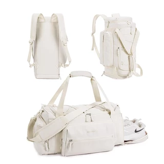 BAGSMART กระเป๋ายิมผู้หญิง 4-IN-1 30L TSA กระเป๋าเดินทางขึ้นเครื่อง กระเป๋าออกกำลังกาย ทนน้ำ มีช่องใส่รองเท้า ช่องใส่ของเปียก