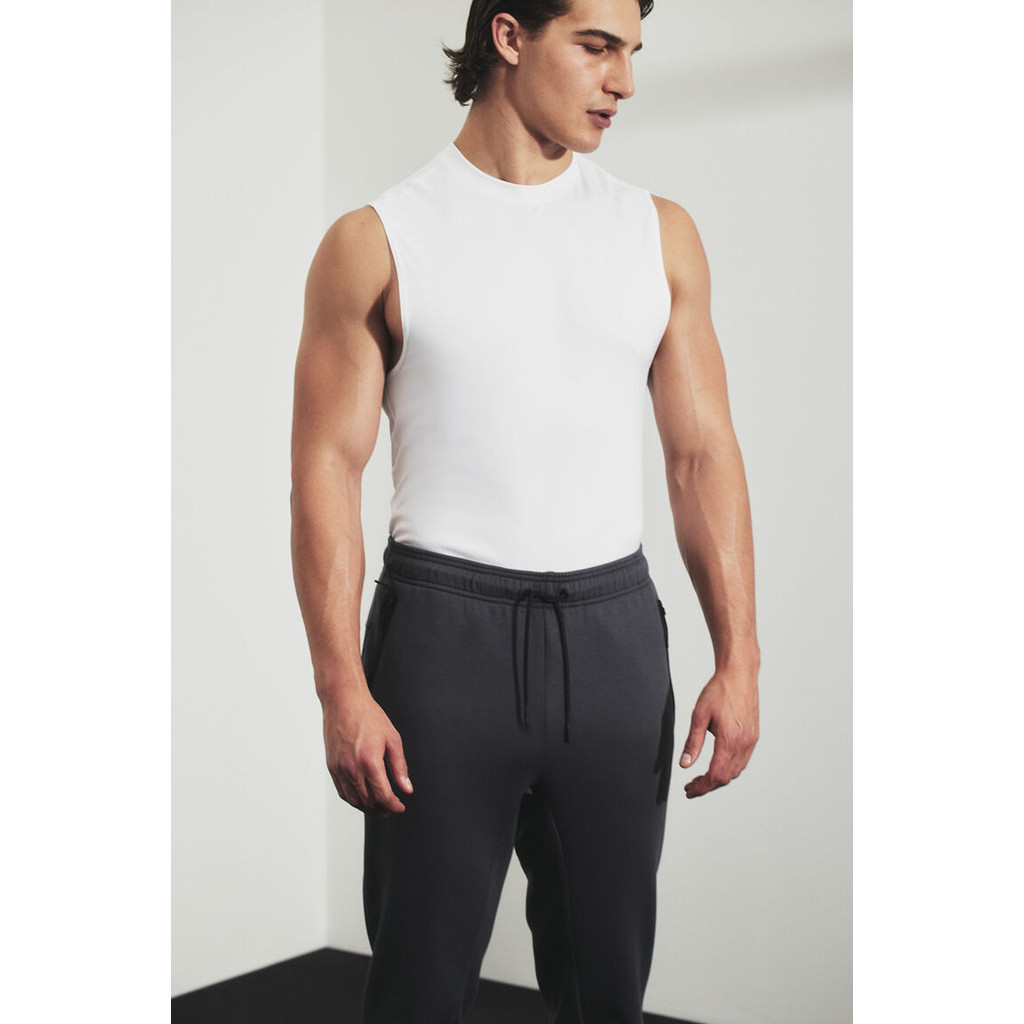 H&M(เอชแอนด์เอ็ม) กางเกงกีฬาจ็อกเกอร์ขาทรงกระบอกเล็ก ตัดเย็บจากผ้า DryMove™ ผู้ชาย 1235999_2