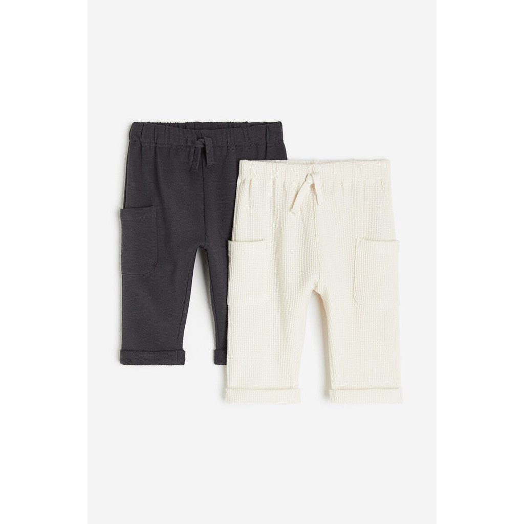 H&M  Boy 2-pack cotton joggers 1077849_3