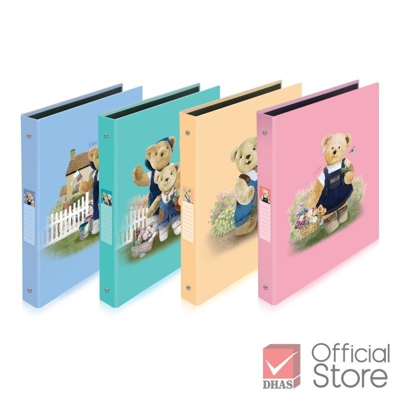 Master Art & Teddy แฟ้ม แฟ้มโชว์เอกสาร 3 ห่วง A4 20 ซอง จำนวน 1 แฟ้ม