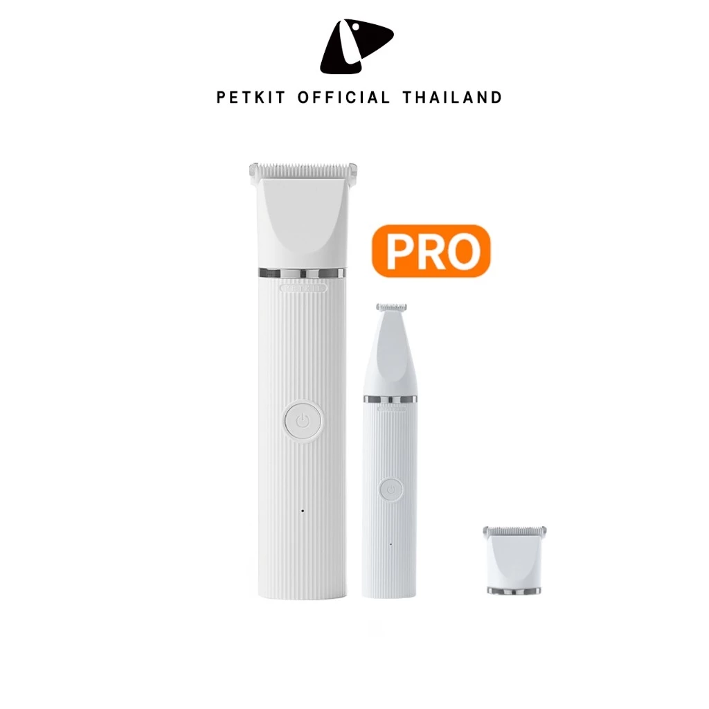 PETKIT Trimmer Pet Hair Clipperr 2in1 PRO ประกันมอเตอร์ศูนย์ไทย 1 ปี ปัตตาเลี่ยนตัดขนสัตว์เลี้ยง 2 in 1ไร้สายรุ่นโปร