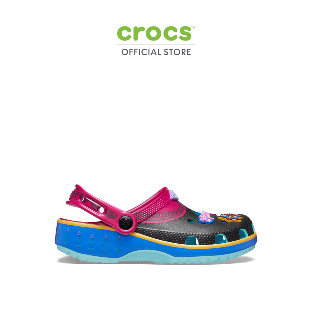CROCS รองเท้าลำลองเด็ก CLASSIC FROZEN ANNA CLOG รุ่น 21050590H - MULTI