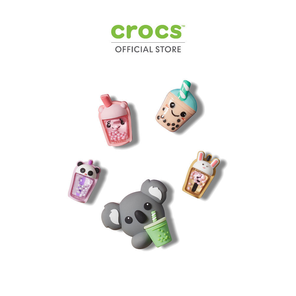 CROCS ตัวติดรองเท้า JIBBITZ™ DRINKING BOBA 5 PACK รุ่น 10014553