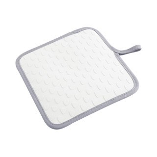 KASSA HOME ที่รองหม้อซิลิโคน รุ่น SK-1433 สีขาว - เทา