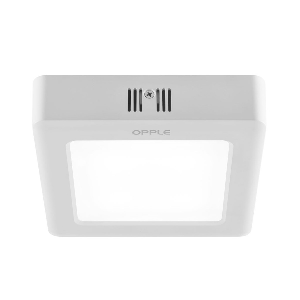 โคมดาวน์ไลท์ติดลอยเหลี่ยม 8 นิ้ว LED 18W Daylight OPPLE รุ่น SM-ESII S200 18W/65K สีขาว