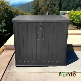 ตู้เก็บของกลางแจ้ง 755 ลิตร FONTE รุ่น NT5339 ขนาด 115.8 x 71 x 112.5 ซม. สีดำ