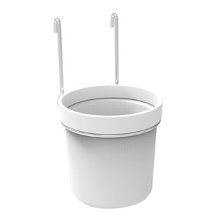 KASSA HOME กล่องพลาสติกทรงกลม พร้อมที่แขวน Kayla รุ่น H3640 …