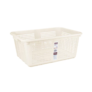 ตะกร้าอเนกประสงค์ KASSA HOME รุ่น BQ-3043 ขนาด 58.3 x 42.4 x 24.4 ซม. สีครีม