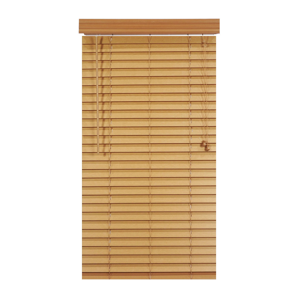 KASSA HOME มู่ลี่ PVC ลายไม้ รุ่น RF-M-002 TK 70.130 ขนาด 70 x 130 ซม. สีไม้สัก