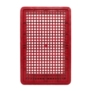 KASSA HOME ลังผลไม้พร้อมหูจับ รุ่น VCP-426RD ขนาด 55x 37x 30ซม. สีแดง