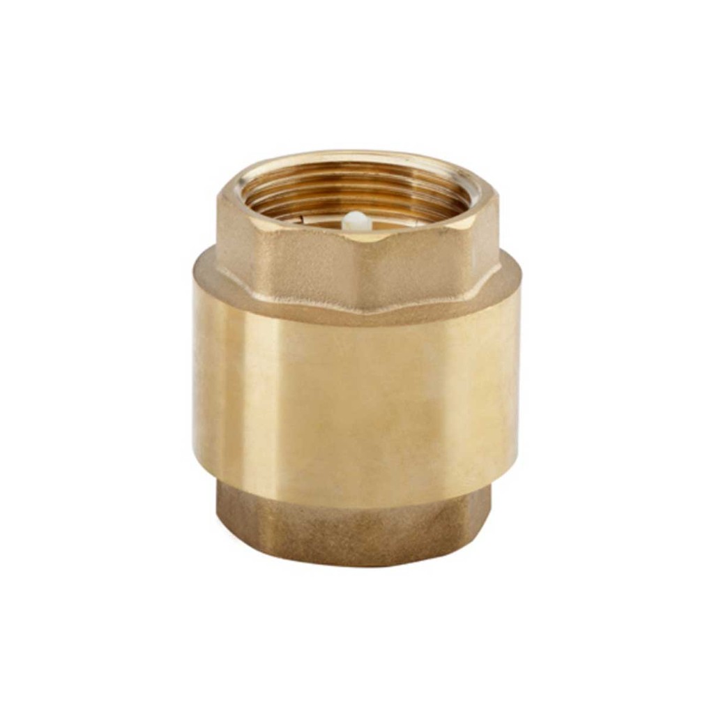KARTEN เช็ควาล์วสปริงทองเหลือง รุ่น HN3037-1/2 ขนาด 1/2 นิ้ว สีทองเหลือง