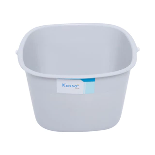 KASSA HOME ถังน้ำเหลี่ยม รุ่น 969 ขนาด 5.5 ลิตร สีเทา