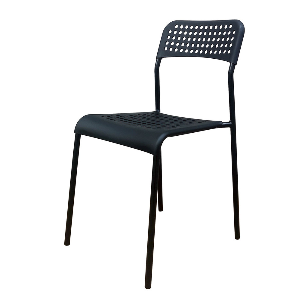 KASSA เก้าอี้พลาสติก รุ่น 1533-B สีดำ