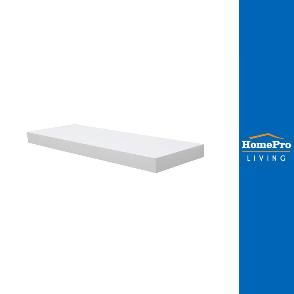 HomePro แผ่นชั้นไม้ซ่อนขา รุ่น 80x24x5 ซม. สีขาว แบรนด์ STACKO