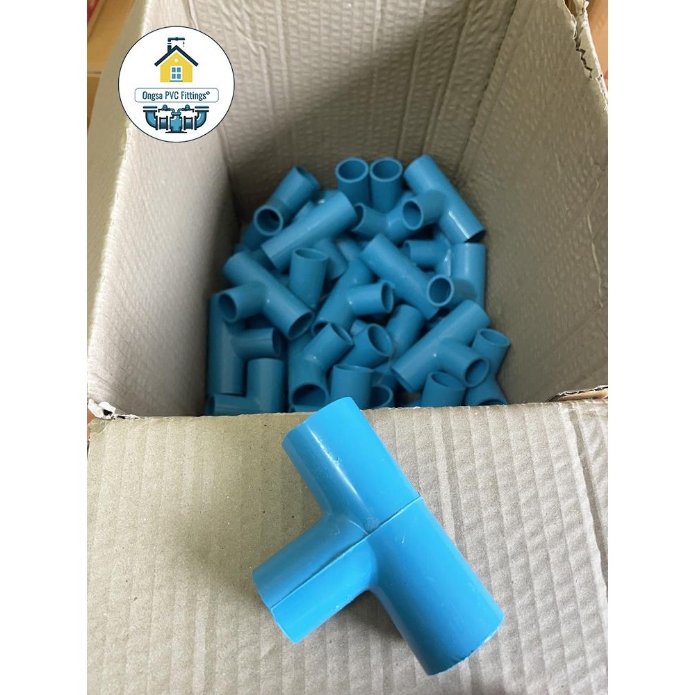 (แพค1ตัว) สามทางหนาลด 3/4x1/2 นิ้ว ข้อต่อสามทางหนา6หุนลด4หุน สามทางหนาทด ข้อต่อพีวีซี PVC ส่งไว ส่งทุกวัน ถูกคุ้ม - รูปที่ 5