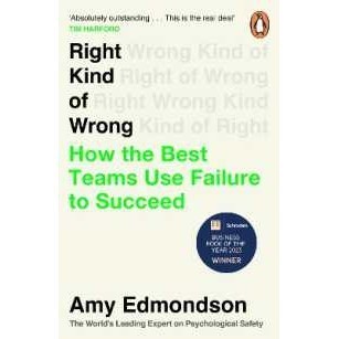 Asia Books หนังสือภาษาอังกฤษ RIGHT KIND OF WRONG: WHY LEARNING TO FAIL CAN TEACH US TO THRIVE