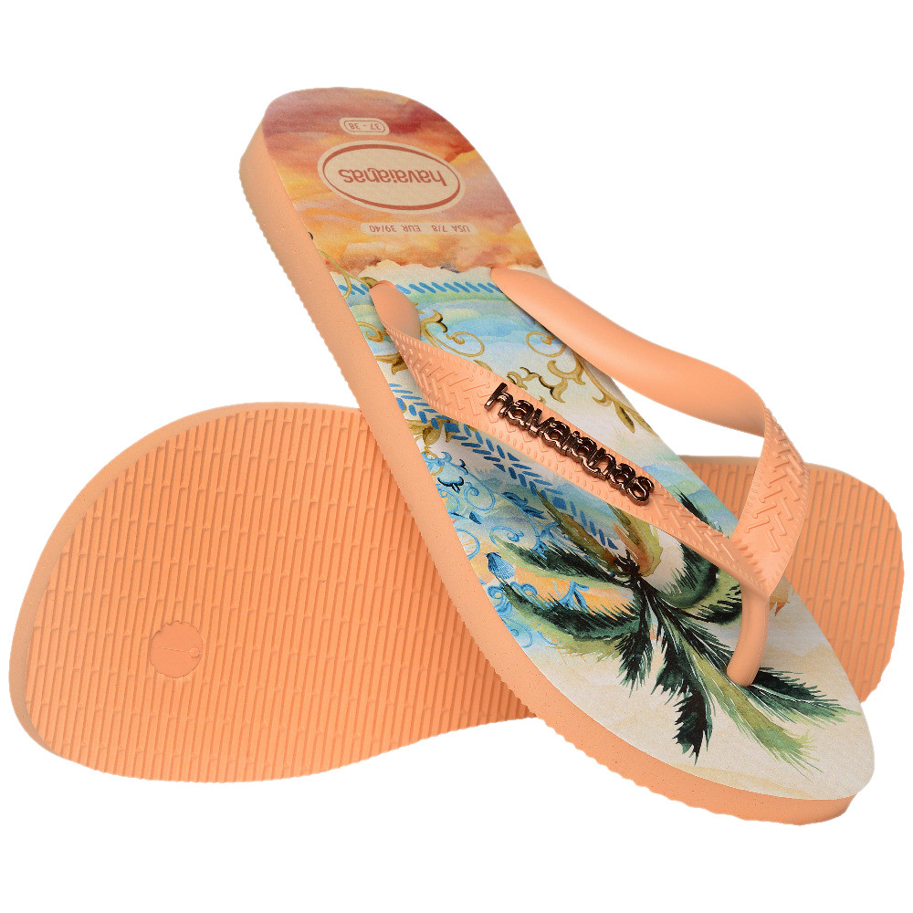 HAVAIANAS รองเท้าแตะ Top Tropicalia Flip Flops ORANGE 41497220027U_S5ORXX