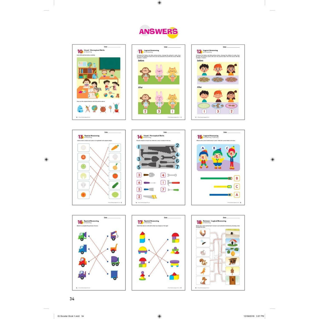 ^NANMEEBOOKS หนังสือ IQ BOOSTER SERIES BOOK 1 เพอลังอิ - รูปที่ 3