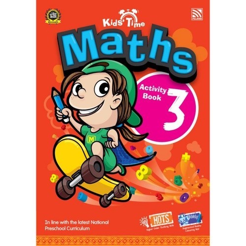 ^NANMEEBOOKS หนังสือ  Kids' Time Maths Activity Book 3