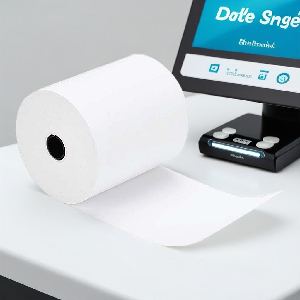 10 ม้วน, gprinter, กระดาษความร้อน, ขนาด 80x80 มม.