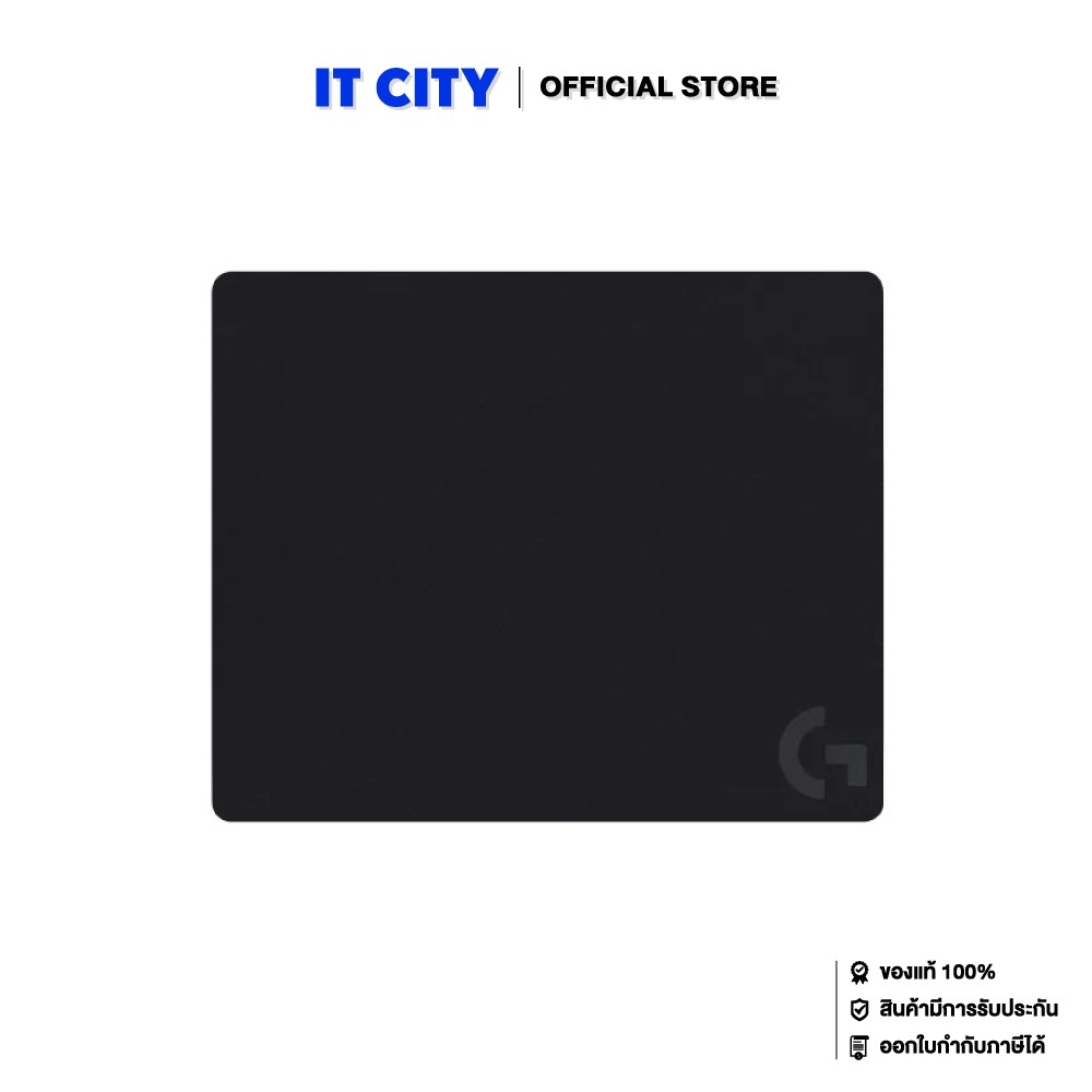 LOGITECH GAMING MOUSE PAD G240 HYBRID SIZE M 280x340x1 MM (GMP-000342) แผ่นรองเมาส์