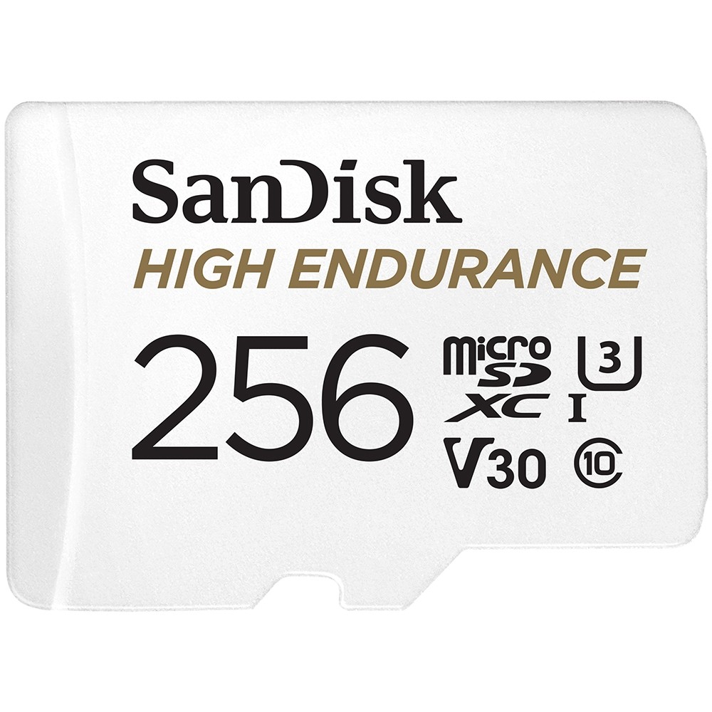 SANDISK MicroSDXC HIGH ENDURANCE 256GB,100/40MB/s,C10 ME6-000994