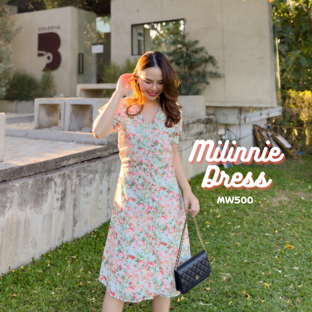 MyWay Brand : Milinnie Dress ชุดเดรส