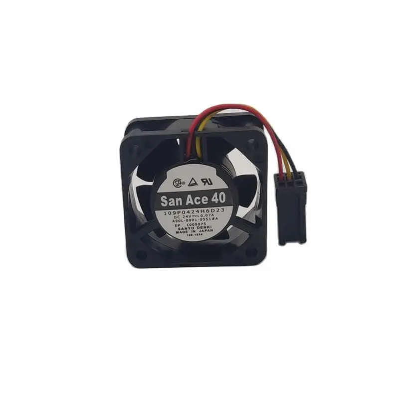 <0>ใหม่ A90L-0001-0551 # พัดลม FANUC 109P0424H6D23 พร้อมปลั๊กเดิม