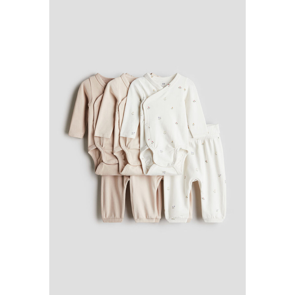 H&M(เอชแอนด์เอ็ม) ชุดผ้าคอตตอนแบบ 6 ชิ้น เด็กอ่อน 1022957_11