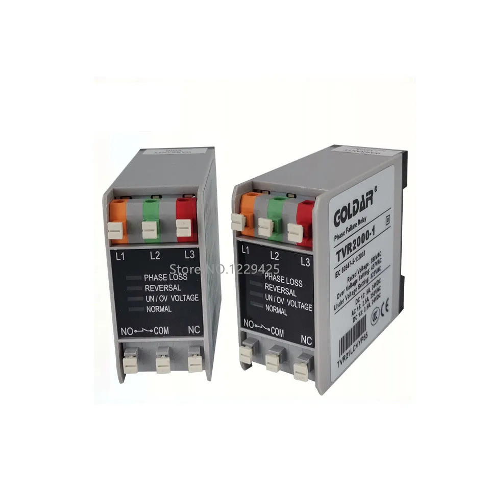 ✭ รีเลย์ป้องกันลำดับเฟส TVR2000 TVR2000-1 TVR2000Z-1 TVR2000-NQM TVR2000Z-NQM