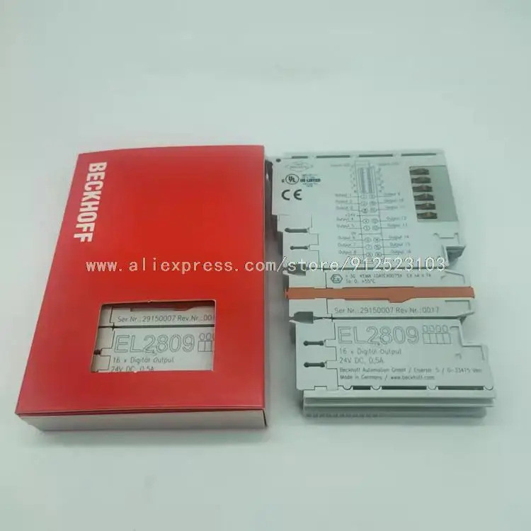 ✭1ชิ้นใหม่เดิม BECKHOFF โมดูล EL1809 EL2809