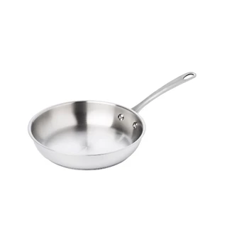 MEYER WHITE STEEL เครื่องครัวสเตนเลส สตีล กระทะทรงตื้น ขนาด 24 ซม./ 9.5 นิ้ว (71506-T)