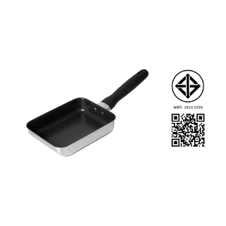 MEYER LUNA SS กระทะไข่ม้วน สเตนเลส เคลือบผิวลื่น กระทะด้าม ขนาด 18 ซ.ม. (71809-C)