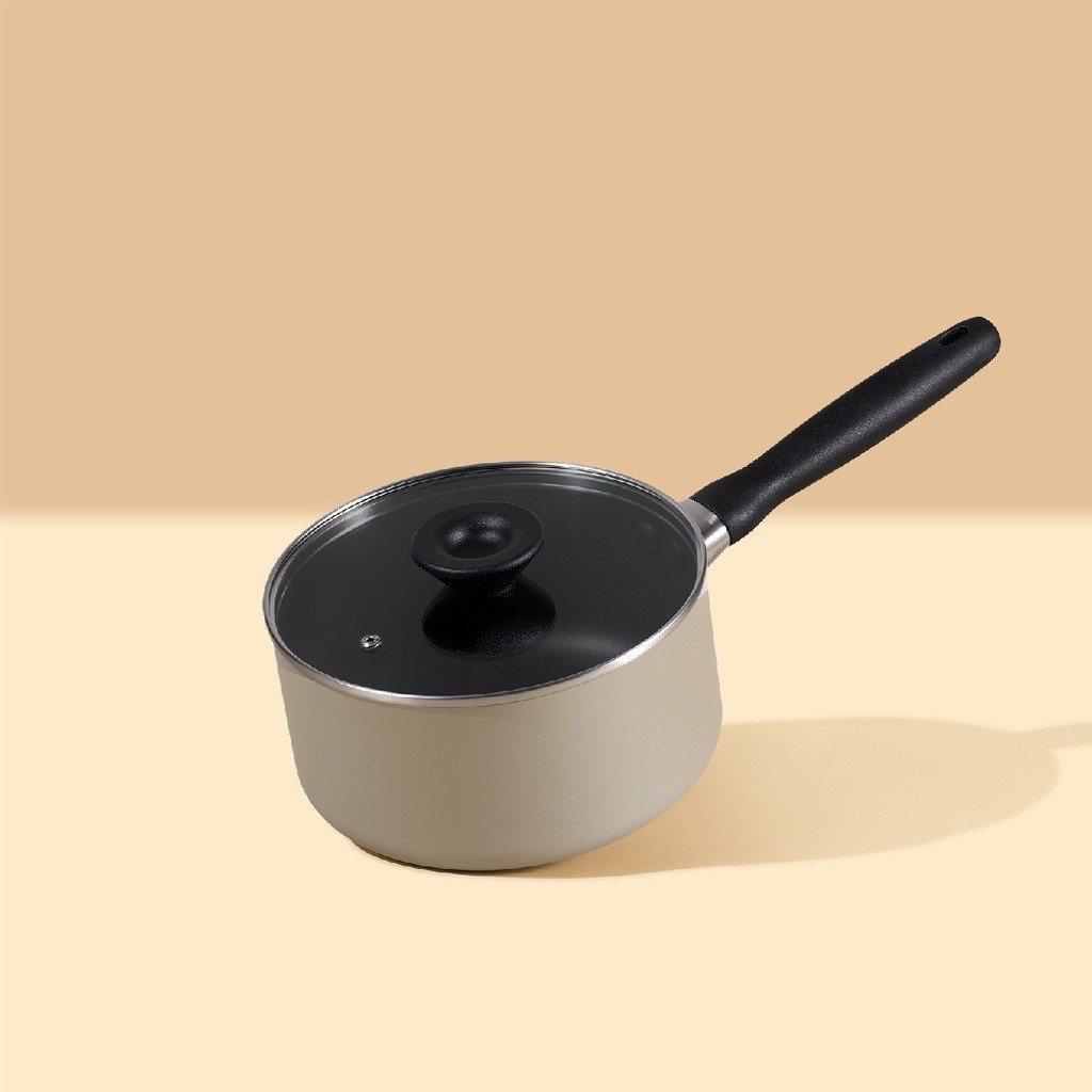 MEYER Bauhaus หม้อมีด้ามจับ ขนาด 20 ซม./2.8 ลิตร พร้อมฝา Saucepan (13764-TE12) - รูปที่ 4