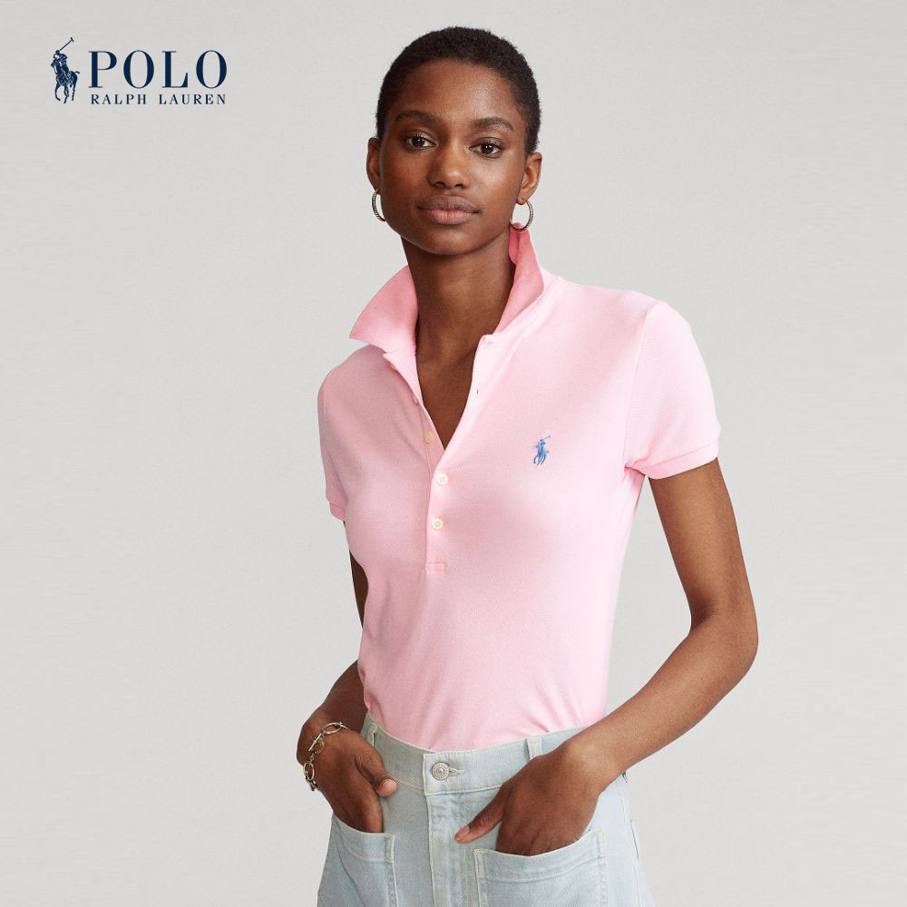 Polo Ralph Lauren POLO เสื้อโปโล รุ่น WMPOKNINCU20352 สี 650 PINK