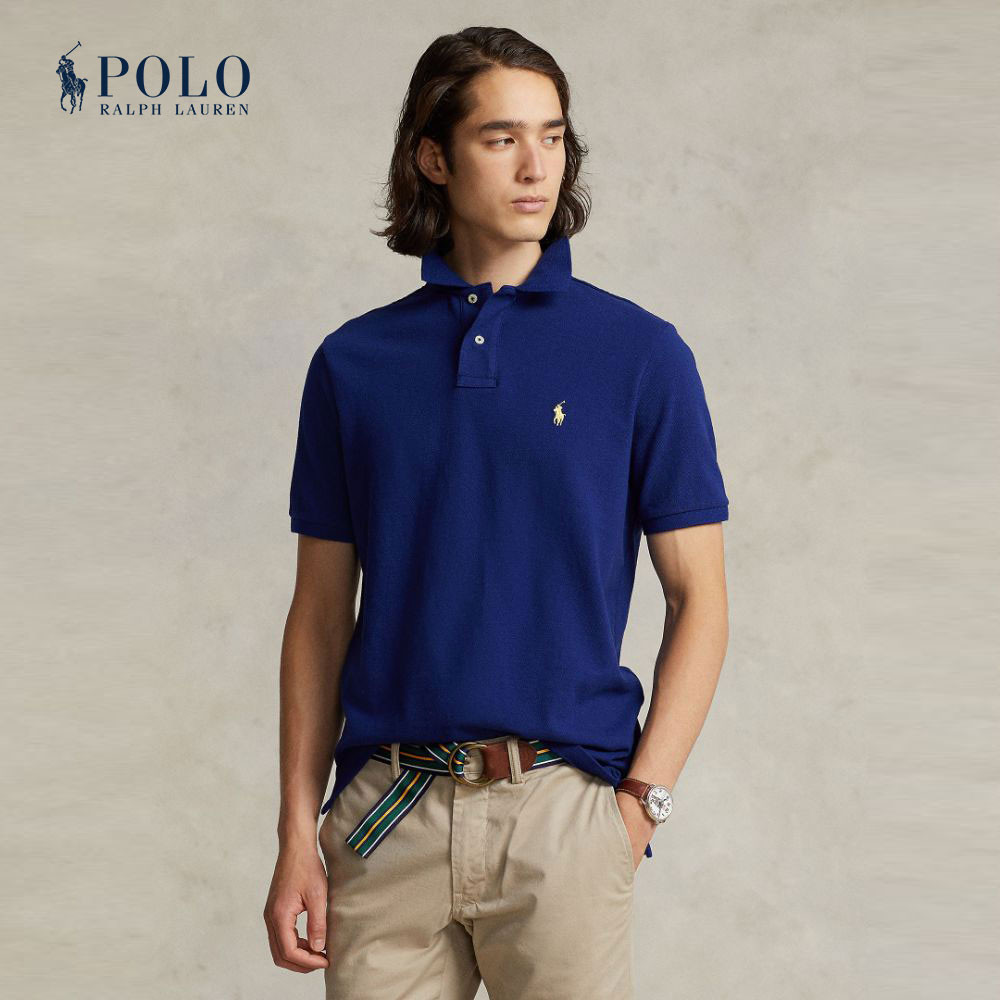 Polo Ralph Lauren POLO เสื้อโปโล รุ่น MNPOKNI1N820488 สี 400 BLUE