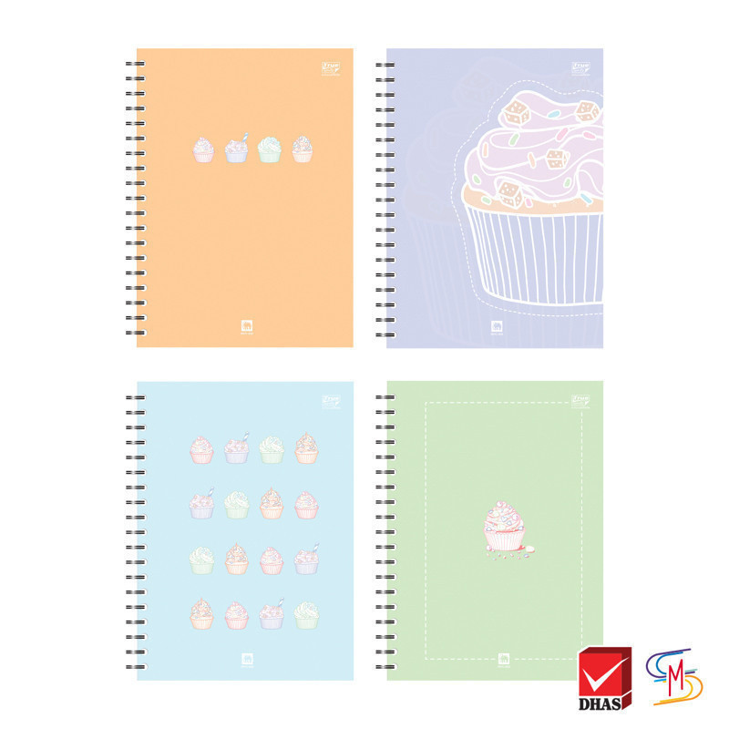 Elephant ตราช้าง สมุดโน๊ต สมุดริมลวด A5 70G 150S WHC-605